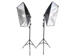 Verk 27146 Softbox se stativem 48 x 67 cm, 2x 135W