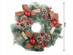 Verk 26194 Vánoční věnec s ozdobami 30 cm