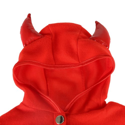 KIK KX3346 Karnevalový kostým diablik, veľ. 100 - 110 cm, červený