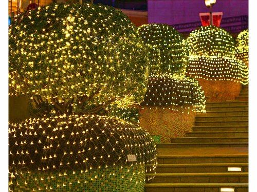 Verk 26203 Vánoční světelná síť 160 LED, USB, 2x2,6m, teplá bílá 