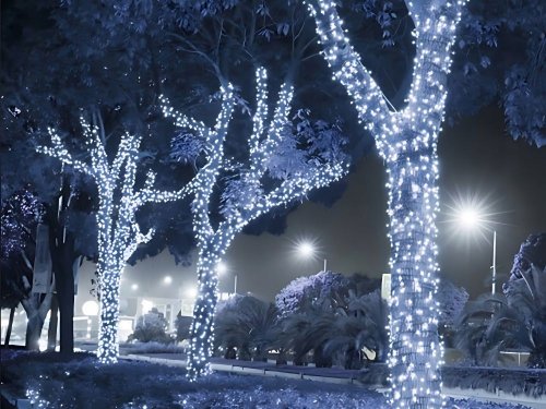 Verk 26208 Vianočné osvetlenie 500 LED, IP44, 20 m, studená biela