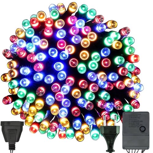 Verk 26214 Vánoční osvětlení 200 LED, 8 programů, 12 m, multikolor