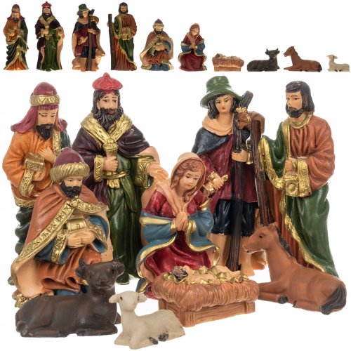 Ruhhy 24823 Figúrky do betlehemu živice 9,5 cm 10 ks