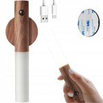 Verk 27191 Nástenná LED lampa magnetická s pohybovým senzorom svetlo hnedá