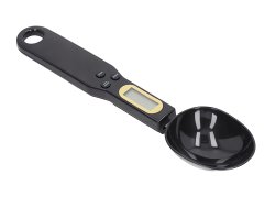 Verk 07238 Digitální lžíce s váhou 0.1-500g černá