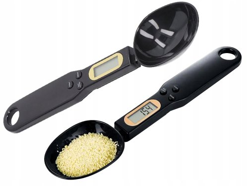 Verk 07238 Digitální lžíce s váhou 0.1-500g černá