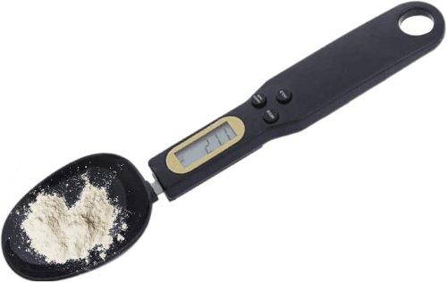 Verk 07238 Digitální lžíce s váhou 0.1-500g černá