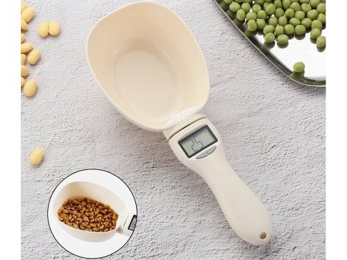 Verk 07237 Digitálna lyžica s váhou 0,1-800g béžová
