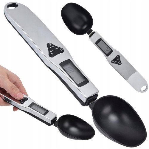 Verk 07240 Digitální lžíce s váhou 0,1-500g černá