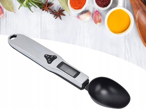 Verk 07240 Digitální lžíce s váhou 0,1-500g černá