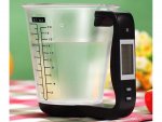 Verk 07242 Digitálna kuchynská odmerka 1kg/1g, čierna