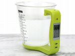 Verk 07242 Digitální kuchyňská odměrka 1kg/1g, zelená