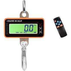 Verk 17146 Elektronická závesná váha do 500 kg, diaľkové ovládanie, oranžová