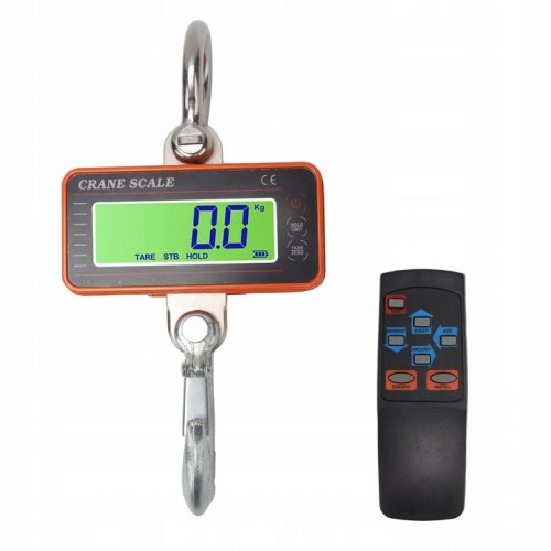 Verk 17146 Elektronická závesná váha do 500 kg, oranžová