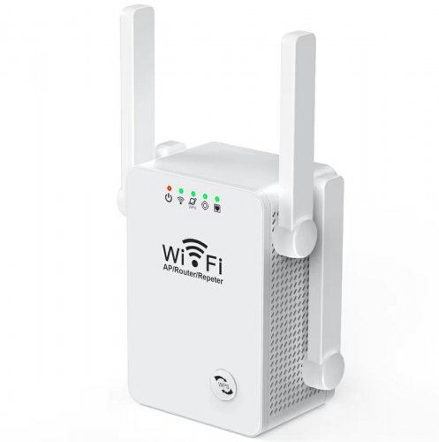 APT AK341 Zosilňovač signálu Wi-Fi, WLAN Repeater 2,4GH