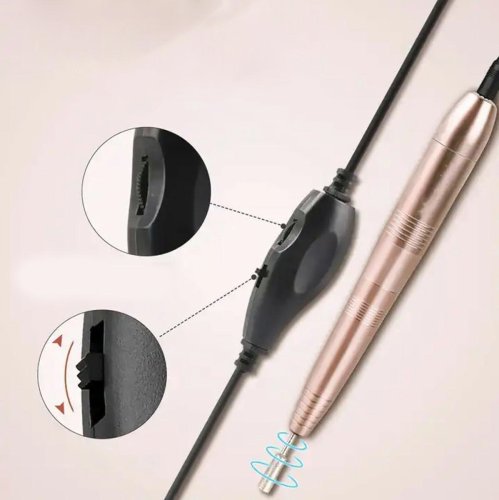 APT DA111 Elektrický pilník na nehty USB, růžový 