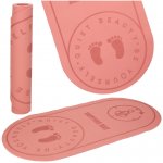 KIK KX3316 Podložka na cvičení jógy s protiskluzovou, zvukovou izolací 125 x 61,5 cm růžová 