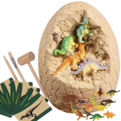 Kruzzel 24981 Sada pre malých archeológov - dinosaurie vajcia