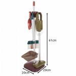 Kruzzel 24813 Upratovacie súprava pre deti, 15 v 1