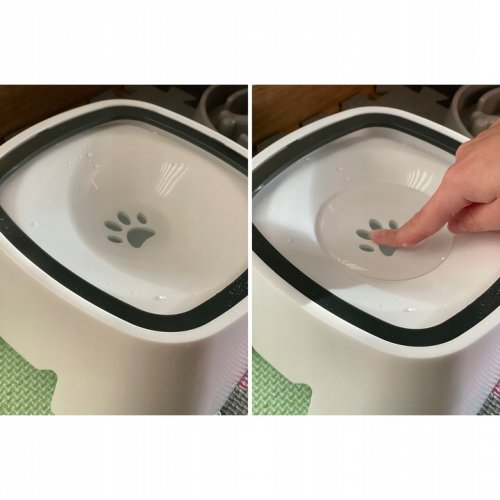 Purlov 24342 Miska na vodu pre psov 1,5 l biela + cestovná miska