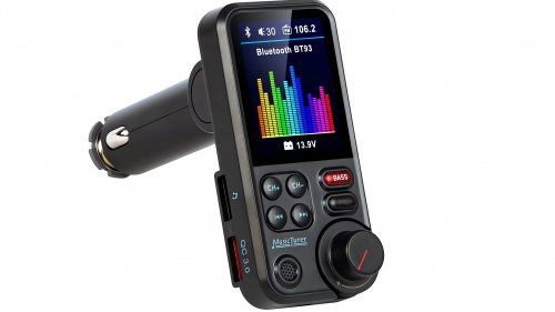Verk 10139 Transmitter FM, Bluetooth BT93, 5.0, QC3.0 