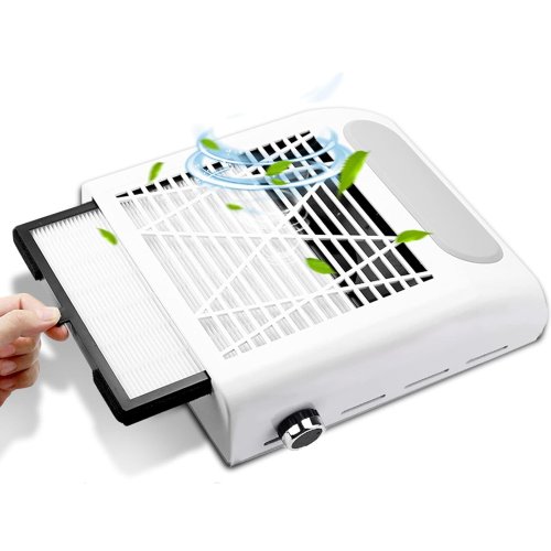 Verk 27364 Odsávačka prachu na nechty 80 W, biela