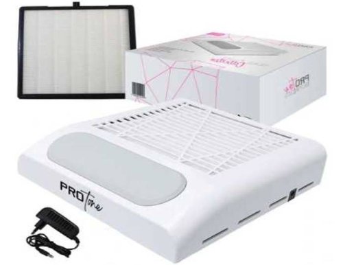 Verk 27364 Odsávačka prachu na nechty 80 W, biela