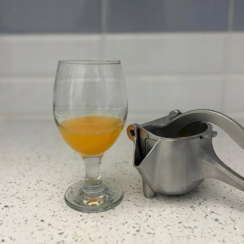 Ruhhy 24030 Ručný odšťavovač, kovový lis na ovocie