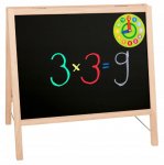 ISO 25571 Multifunkčná obojstranná tabuľa pre deti 40 x 40 cm