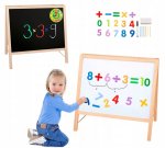 ISO 25571 Multifunkčná obojstranná tabuľa pre deti 40 x 40 cm