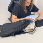 Kruzzel 24526 Školní batoh 45 L, černá