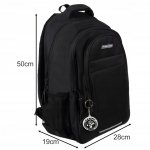 Kruzzel 24525 Školský batoh 30 L, čierna