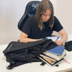 Kruzzel 24525 Školní batoh 30 L, černá