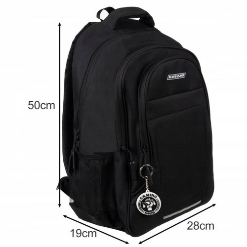 Kruzzel 24525 Školský batoh 30 L, čierna