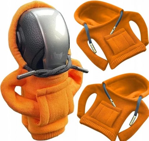 Pronett XJ5324 Kryt radiacej páky v tvare mikiny, oranžová