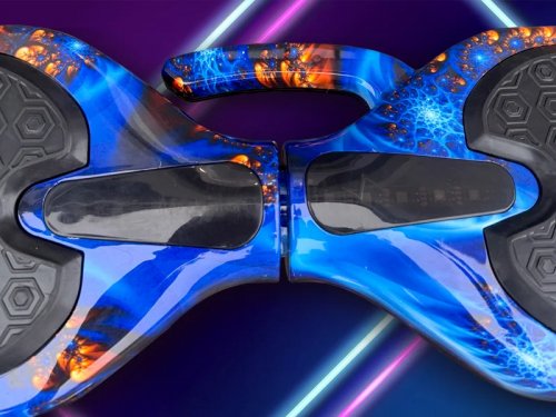 Gordon G733 Hoverboard, Bluetooth, 100 kg, 250 W, Blue Phoenix Tail