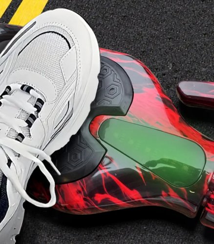 Gordon G733 Hoverboard, Bluetooth, 100 kg, 250 W, Ice And Fire