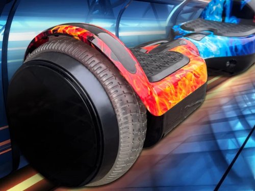 Gordon G733 Hoverboard, Bluetooth, 100 kg, 250 W, Ice And Fire