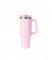 Gordon G870 Termohrnček s uchom a slamkou, nerez, 1200 ml, ružová