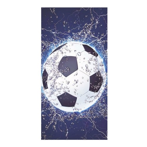 Gordon H95 Plážová osuška rýchloschnúca z mikrovlákna, futbalová lopta, 100 x 180 cm