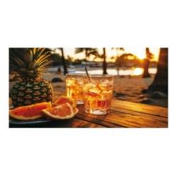 Gordon H94 Plážová osuška rýchloschnúca z mikrovlákna, drink, 100 x 180 cm