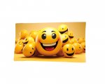Gordon H89 Plážová osuška rýchloschnúca z mikrovlákna, Emoji, 100 x 180 cm