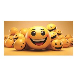 Gordon H89 Plážová osuška rýchloschnúca z mikrovlákna, Emoji, 100 x 180 cm