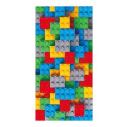Gordon H60 Plážová osuška rýchloschnúca z mikrovlákna, kocky II, 100 x 180 cm
