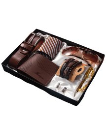 Gordon G917 Elegantní dárková sada pro muže, hnědá, 7 ks