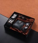 Gordon G918 Elegantní dárková sada pro muže, černá, 4 ks