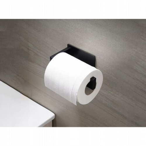 Ruhhy 25067 Držiak na toaletný papier čierny