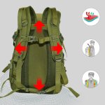 Foxter 2914 Vojenský batoh 55 l čierny