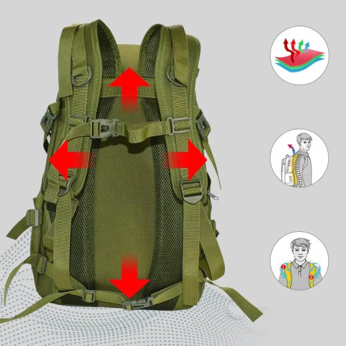 Foxter 2914 Vojenský batoh 55 l čierny