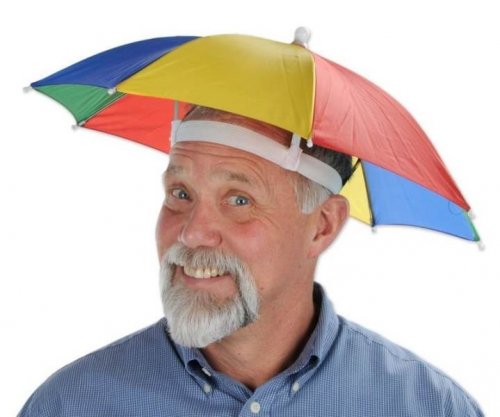 GFT Deštník na hlavu 54 cm, vícebarevný